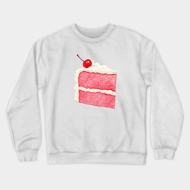 Cherry Cake Crewneck Sweatshirt by KellyGilleran